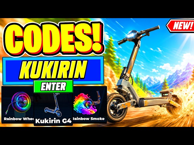 ⚠️New⚠️ ALL WORKING CODES For Drive a Kukirin 2026 - Roblox Drive a Kukirin Codes 2026