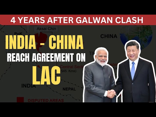 Big Breaking: India, China reach agreement on patrolling along LAC after 4 years #upsc #indiachina