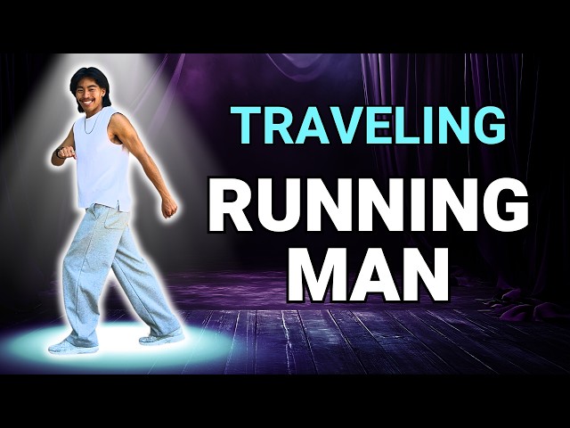 How to Travel With Your Running Man (Shuffle Dance Tutorial)