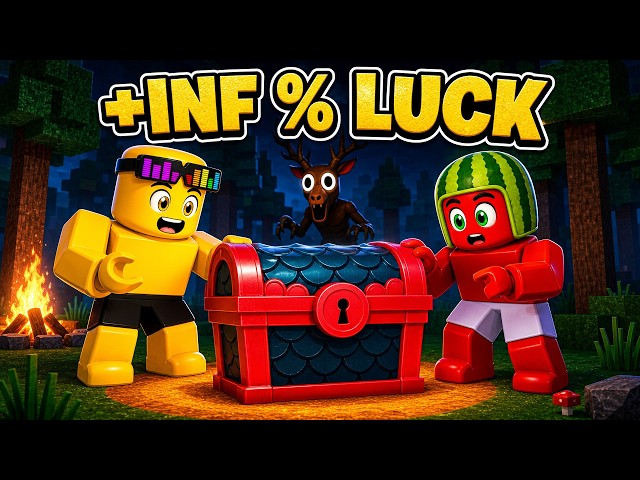 INFINITE LUCK in 99 Nights in the Forest!🔦
