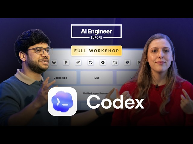 OpenAI Codex Masterclass  — Vaibhav Srivastav & Katia Gil Guzman