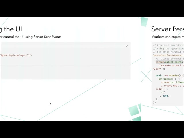 Intro to Datastar by Matthew Tolman