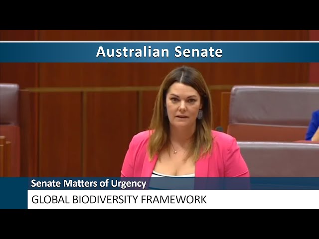Senate Matters of Urgency - Global Biodiversity Framework
