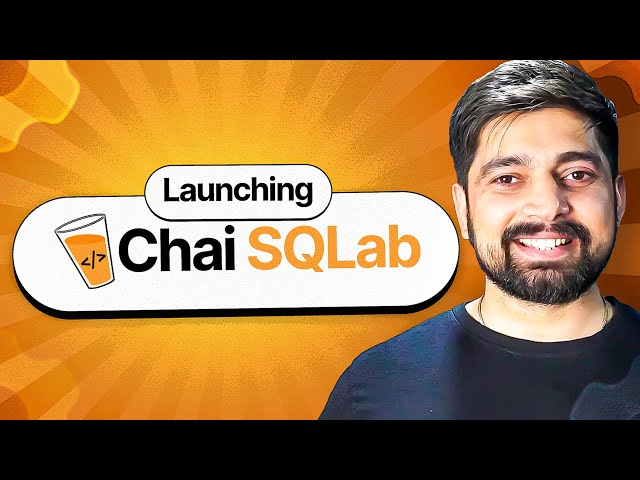 Launching FREE Chai SQLab for everyone