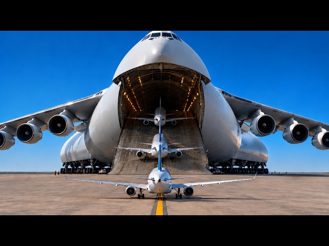 El Avión Gigante Que Transporta Otros Aviones. ¿Cómo Lo Hace?