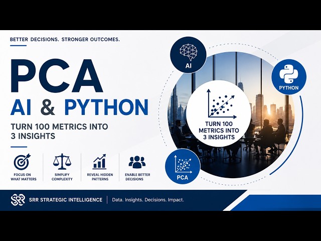 AI-Powered PCA - Turning 100 Metrics into 3 Insights with Python