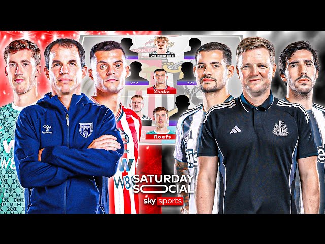 Who makes a Sunderland x Newcastle United Combined XI!? 🔴⚫| Saturday Social