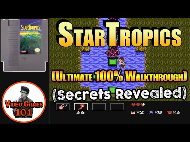 StarTropics Walkthrough | 100% Guide | Video Games 101