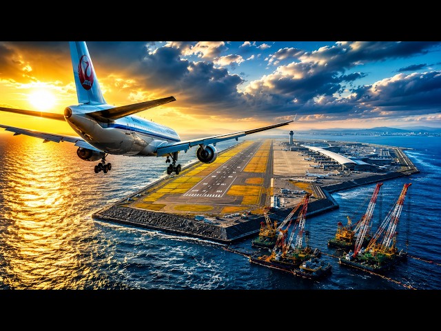 How Kansai International Airport Was Built in the Sea