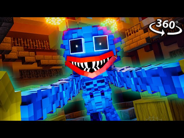 Can You ESCAPE POPPY'S PLAYTIME in Minecraft VR 360!