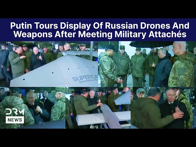 Putin Tours Russian Military Equipment Exhibition After Meeting Foreign Attachés | AC1N