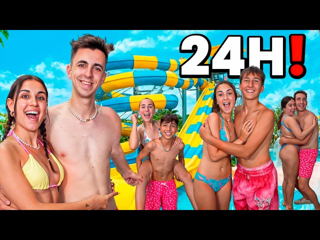 24 HOURS at a WATER PARK for COUPLES!💖💦