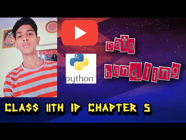Class 11th IP chapter 5📊Data Handling📊#8 important questions related to chapter 5