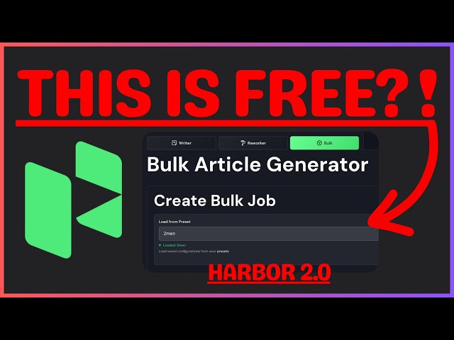 🤯 This FREE AI SEO Content Generator IS ABSOLUTELY INSANE