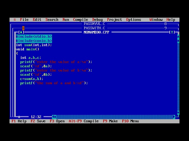 function pass by value  with return value in -C language