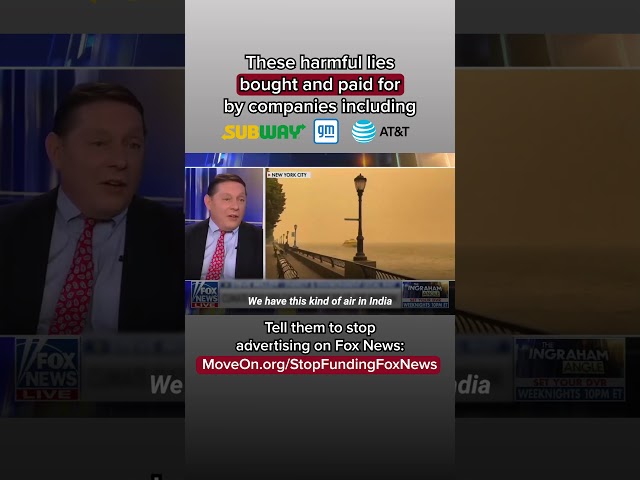 GM, ATT & Subway are funding lies. Sign the petition: MoveOn.org/StopFundingFox
