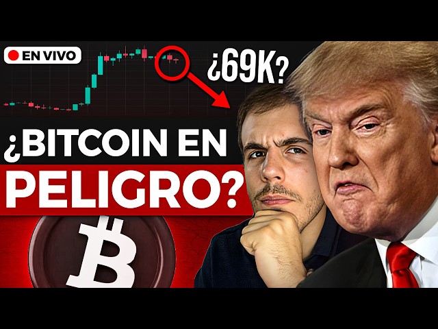 🚨¿BITCOIN EN PELIGRO? ¿VAMOS A 69K?
