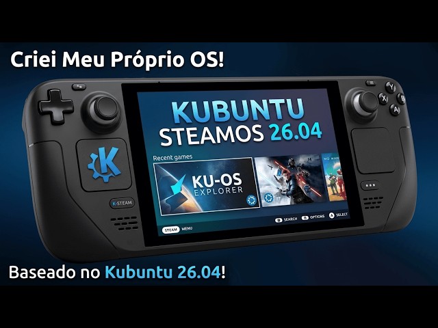 Construí um SteamOS baseado no Ubuntu e agora tenho mais LIBERDADE!