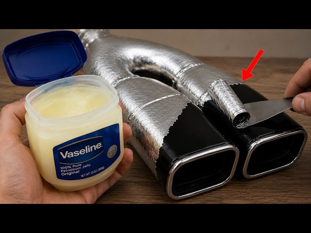 In India, they taught me how to remove chrome using Vaseline  You will thank me for the rest of your