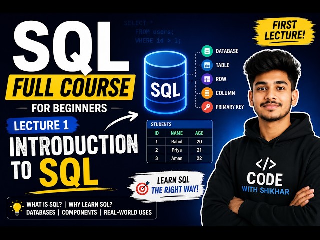 SQL Tutorial for Beginners