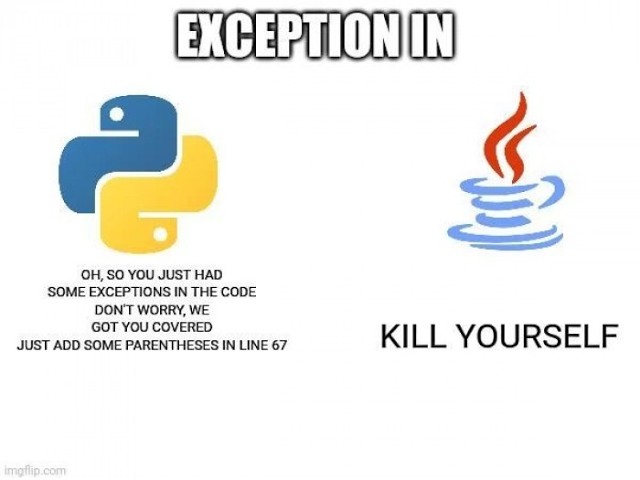 IS PYTHON TRASH ?? OR TRASH IS PYTHON ??