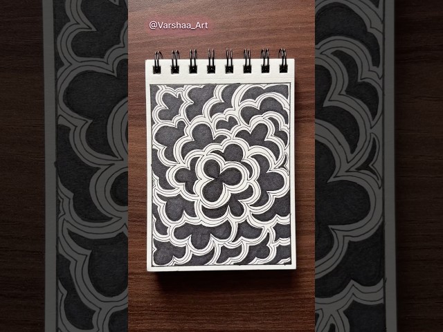 Day 368 - Easy Doodle Art Tutorial #doodle #doodleart #easy #drawing #art #zentangle #zen