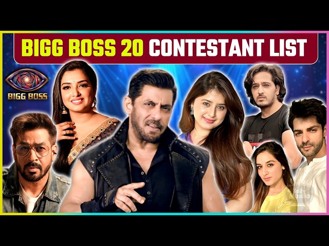 Bigg Boss 20 Contestant List | Inside Details | Rajat Bedi, Karan Wahi, Arishfa Khan & More