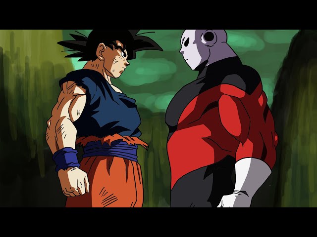 Goku vs jiren  the tournament of power full fight 
