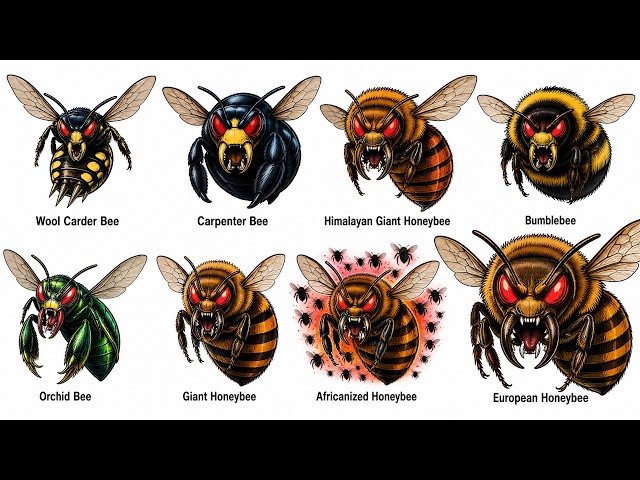 Every Bee You Should Keep Distance From Explained in 10 Minutes