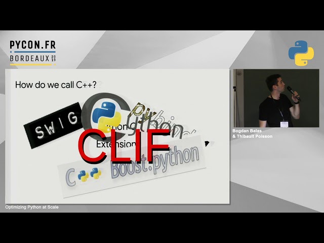 PyConFR 2019 - Optimizing Python at Scale - Bogdan Balas & Thibault Poisson