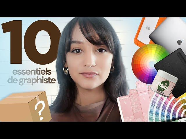 Mes 10 essentiels de GRAPHISTE | Matériel, site, tips... 💻