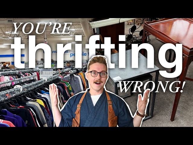 Thrifting Tips from a Former Thrift Store Employee