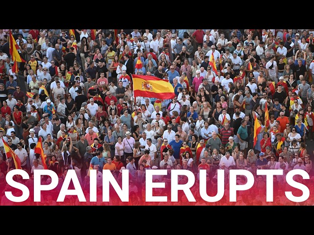 Thousands of outraged Spanish patriots unite to protest Ceuta’s immigration invasion