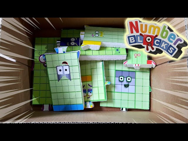 COPY Unlocking BOX Numberblocks Hypnotic Numberblocks ASMR: Soft Whispers & Visual Relaxion 0-1191
