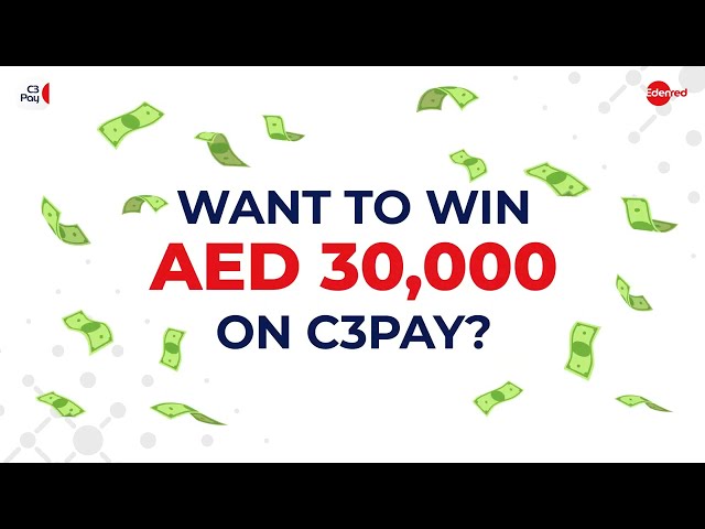 Wondering how to win AED 30,000 with C3Pay!?