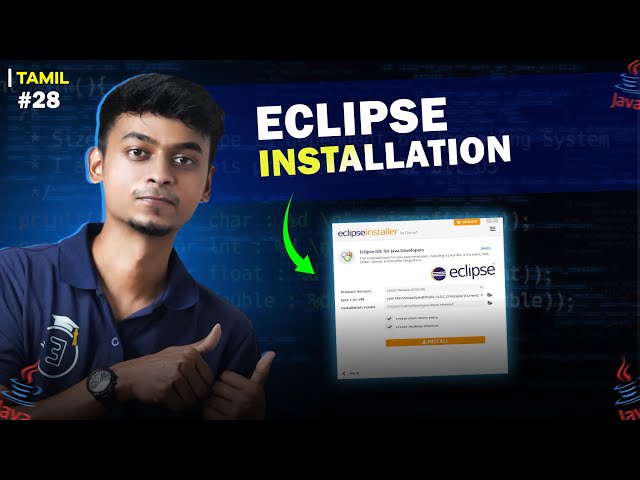 #28 Eclipse Installation in Java | In Tamil | Java Tutorial Series | Error Makes Clever