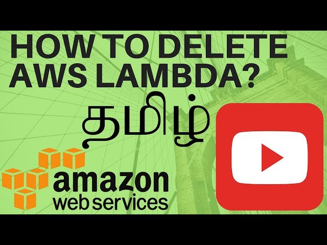 TAMIL HOW TO DELETE AWS LAMBDA FROM AWS USING SERVERLESS FRAMEWORK