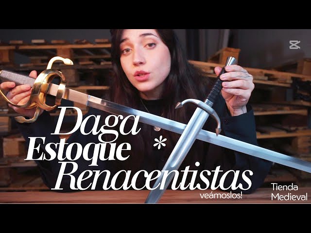 Two Renaissance weapons! Rapier and Dagger