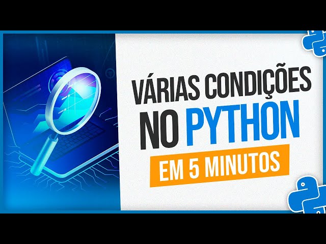 Várias Condições no Python - Switch Case / Match Case em 5 minutos