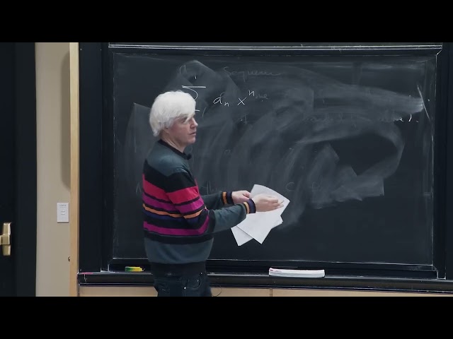 Lecture 9: Limsup and Liminf; Power Series; Continuous Functions; Exponential Function