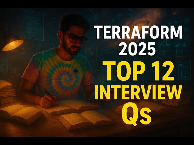 Top 12 Terraform Interview Questions (2025) | Real Answers