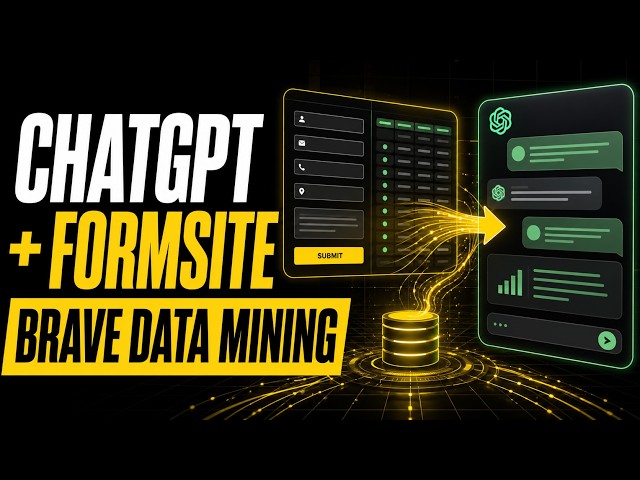 Chat GPT + Formsite (Brave Data Mining)