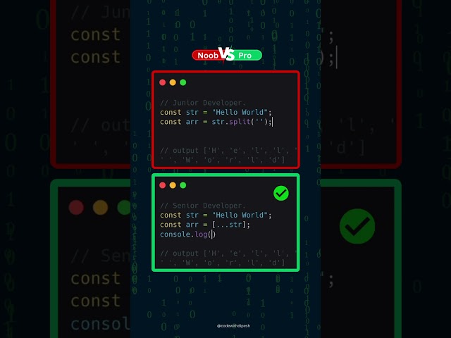 Converting Strings to an Array Javascript ☠️☠️👻👺 #javascript #programming #learnjavascript