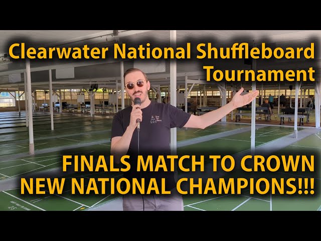 PRO SHUFFLEBOARD!!! Crystal & Mark vs Erik & Bob | Finals | USA 2024 National Doubles in Clearwater