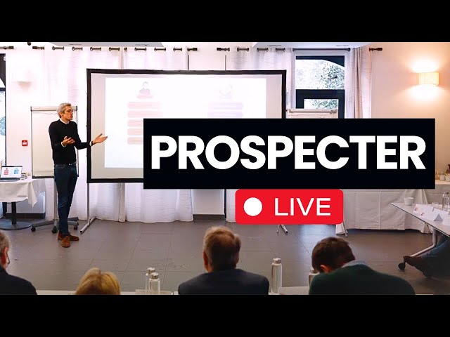 I gave the keys to success in prospecting (conference)