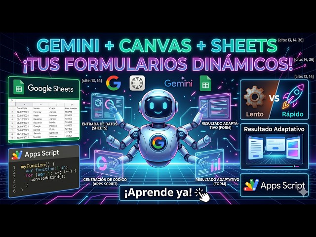 Create Dynamic Web Forms with Google Sheets, Apps Script, and Gemini (Step-by-Step)