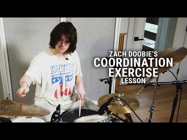 Meinl Cymbals - Zach Doobie's Coordination Exercise Lesson