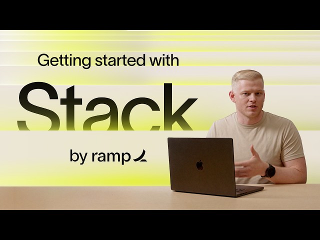 Getting started with Stack | AI built for accountants | by Ramp