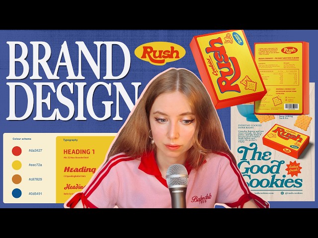 Designing a Brand Identity For a Cookie Brand: From Start to Finish