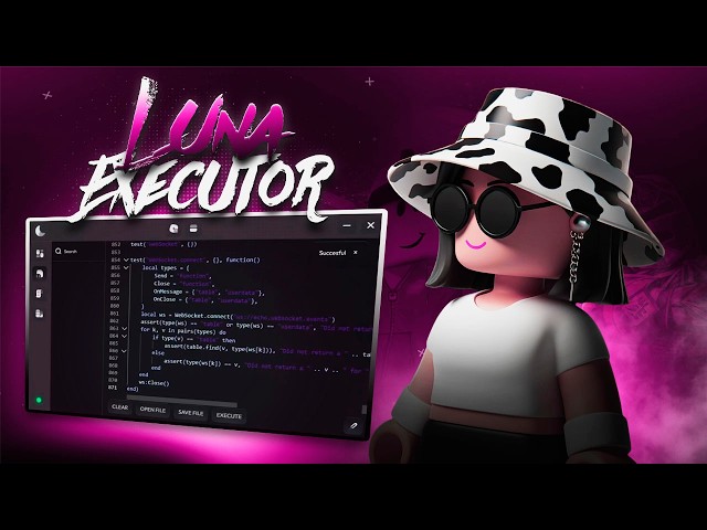 Roblox Executor | Free OP Exploit Web Working PC [100% UNC] LUNA Executor